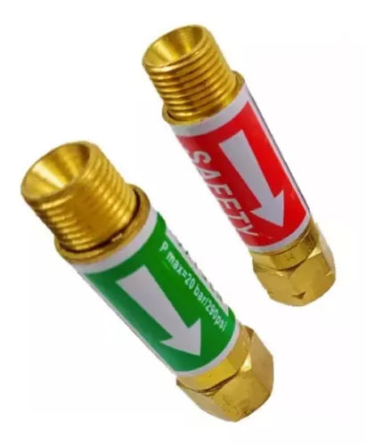 Válvula Corta Chama Gás Maçarico (CORTA FLUXO)