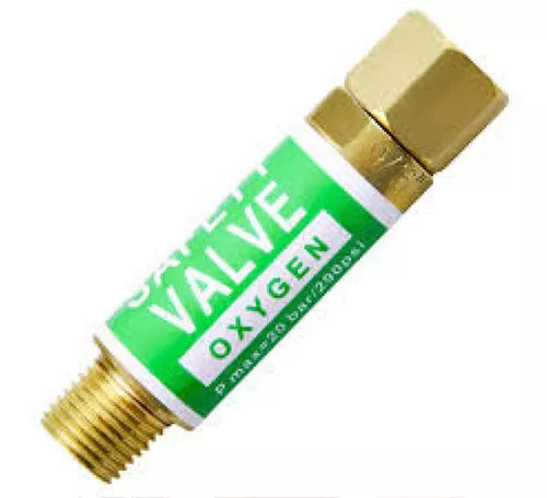 Válvula Corta Chama Oxigênio Regulador