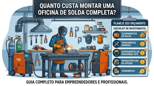 Quanto custa montar uma oficina de solda completa?