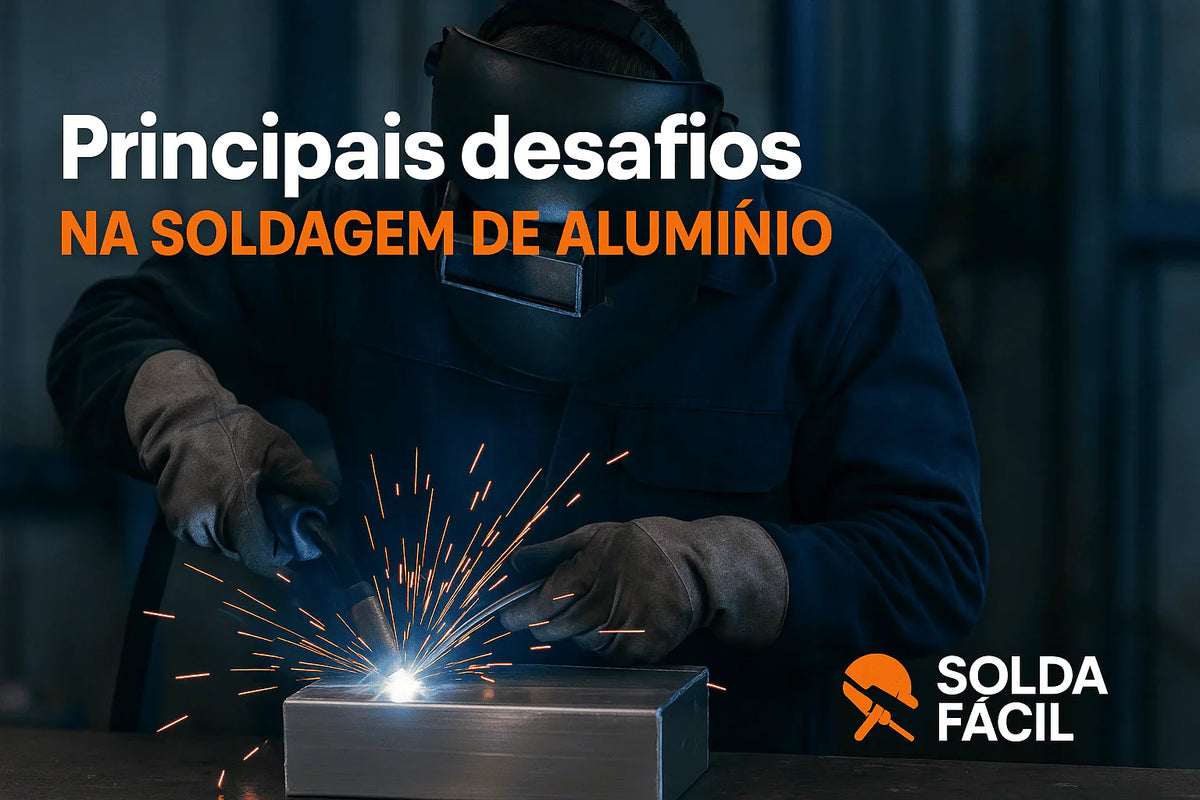 Quais são os principais desafios na soldagem de alumínio?