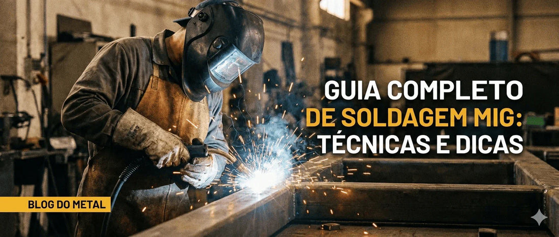 Saiba tudo sobre o processo de soldagem MIG: O que é, como é feito e equipamentos necessários