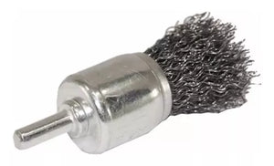 Escova Ondulada Tipo Pincel - 5/8" HASTE 1/4" - Ideal