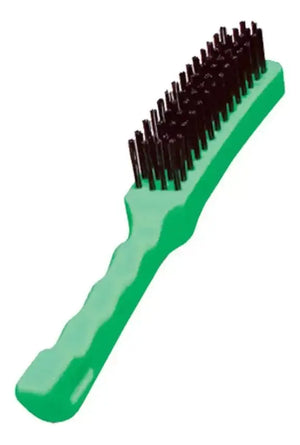 Escova Cabo plástico 4 fios verde - Carbografite