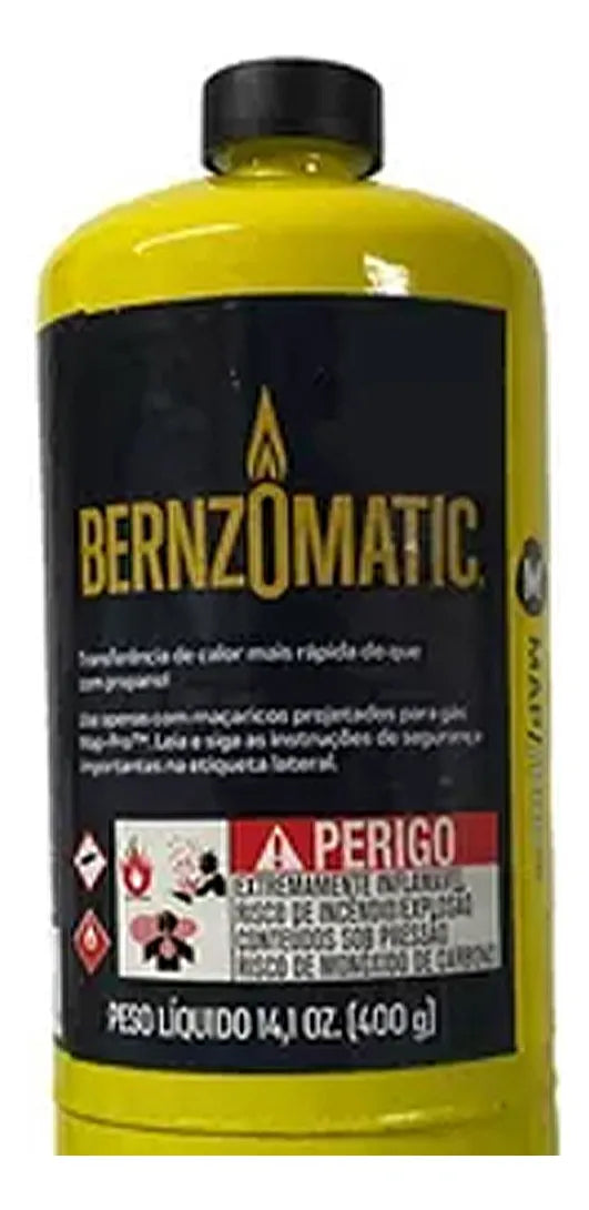 Gás Mapp Para Maçarico Turbotorch - BERNZOMATIC