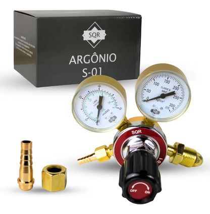 Regulador de Pressão Argônio - S01 - SQR