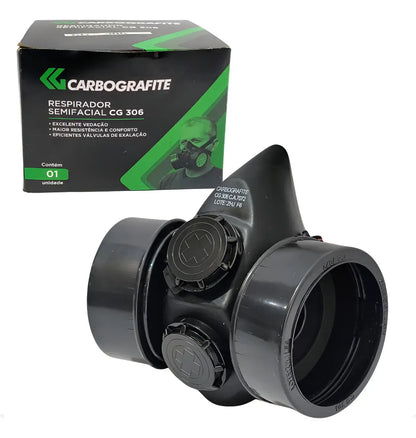 Respirador Semifacial CG306 - CARBOGRAFITE