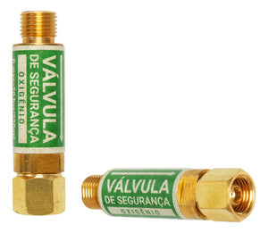 Válvula Corta Chama Maçarico Gás Oxigênio