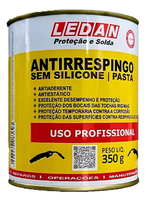Antirrespingo Sem Silicone em pasta 350gr - Ledan