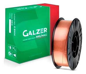 Arame para solda MIG ER70S-6 - 0,8mm - Rolo com 5kg