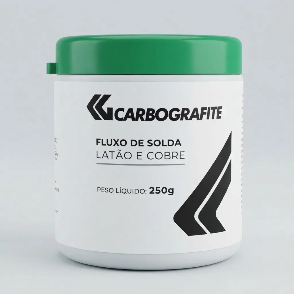 Fluxo para Latão e Cobre 250g - Carbografite
