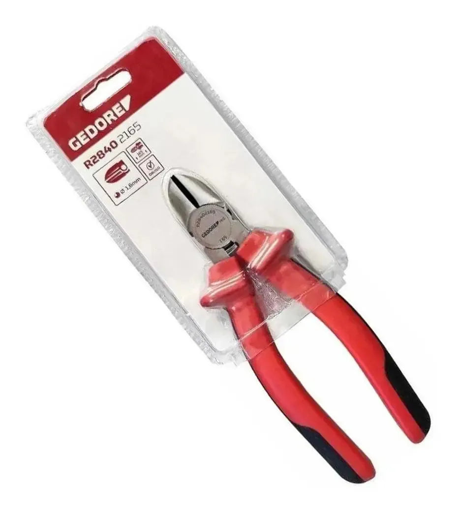 Alicate De Corte Diagonal 165mm - 6.1/2 R28402165 - Gedore red
