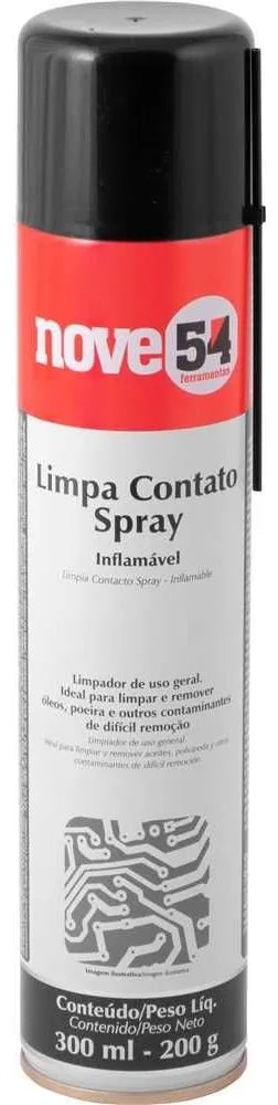 Limpa Contato Spray 300ml - Nove 54
