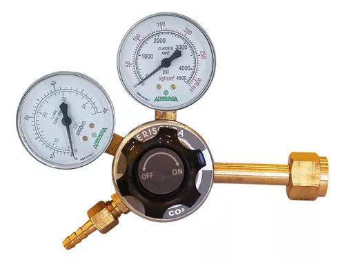 Regulador de Pressão RI 50 CO2 com Manômetro - FAMABRÁS